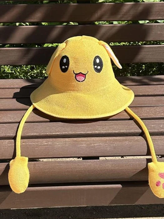 Moving Ear Bunny Bucket Hat Moving Ear Bunny Bucket Hat