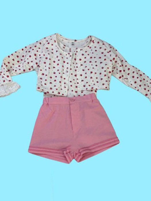 Eyelet Short Cardigan Eyelet Short Cardigan
