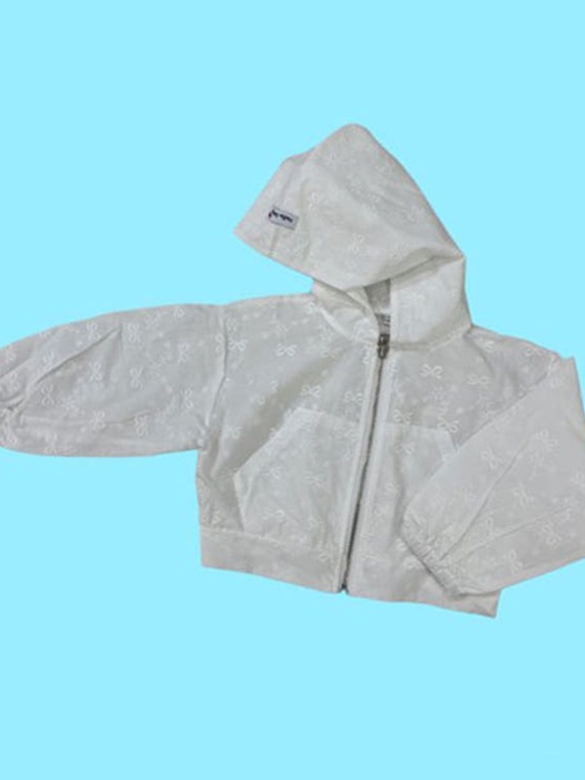 Lace Hood Zip-up Lace Hood Zip-up