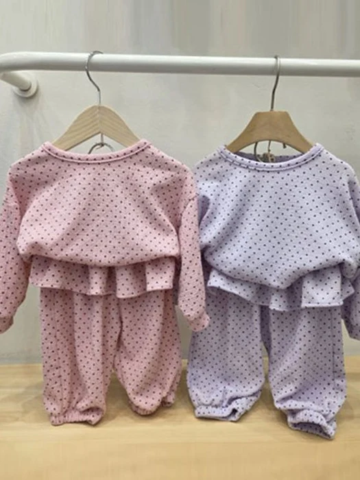 Small Dot Frill Set Small Dot Frill Set