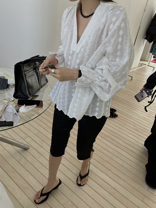 Half Open Blouse Half Open Blouse