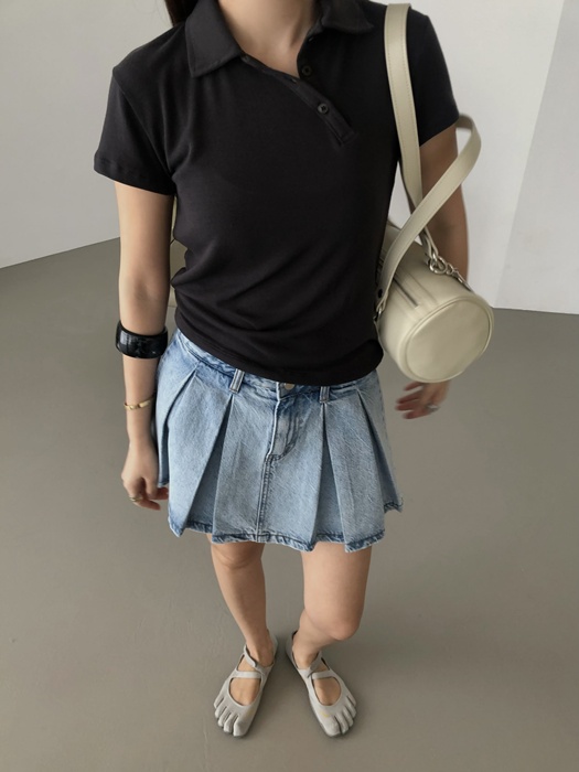 Lauren Collar Tee Lauren Collar Tee