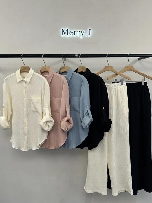 Mellow Pleated Shirt