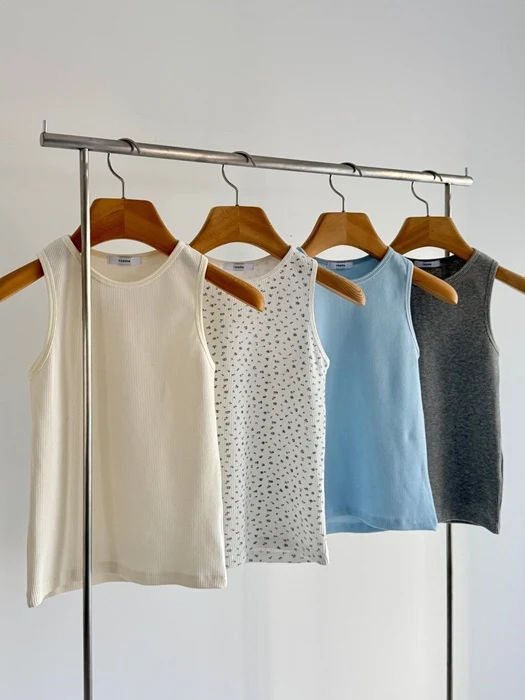 Waffle Sleeveless Top Waffle Sleeveless Top