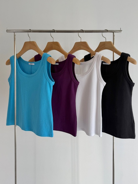 Ribbed Sleeveless Top Ribbed Sleeveless Top