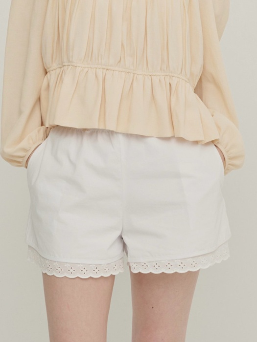 Lace Half Pants Lace Half Pants