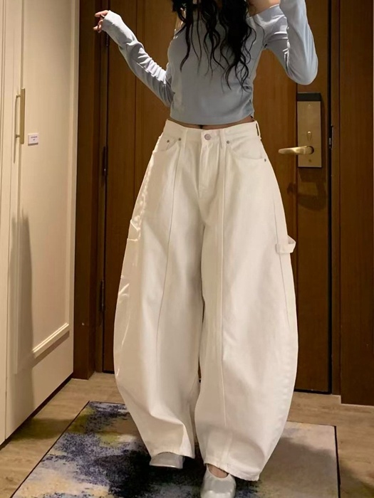 Carpenter Curved Denim Pants Carpenter Curved Denim Pants