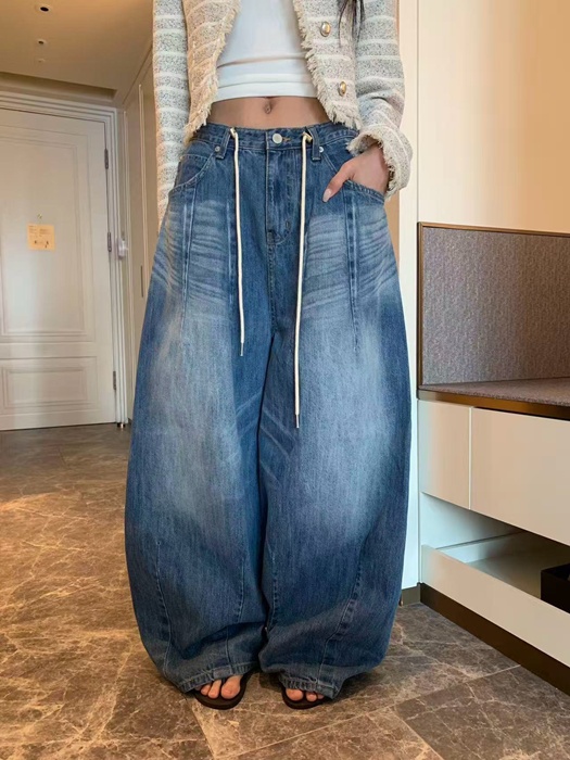Cat Wide Denim Pants Cat Wide Denim Pants