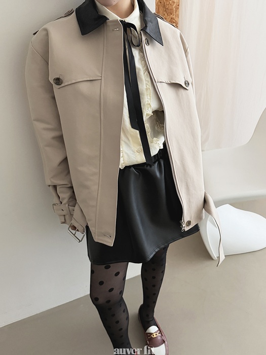 Trench Contrast Jumper Trench Contrast Jumper