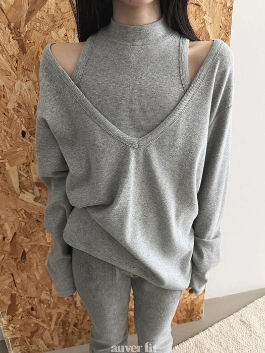 V-Neck Layered Tee V-Neck Layered Tee