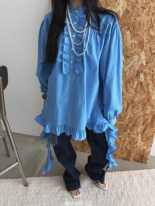Side Frill Blouse Side Frill Blouse
