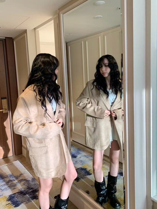 Suede Half Jacket Suede Half Jacket