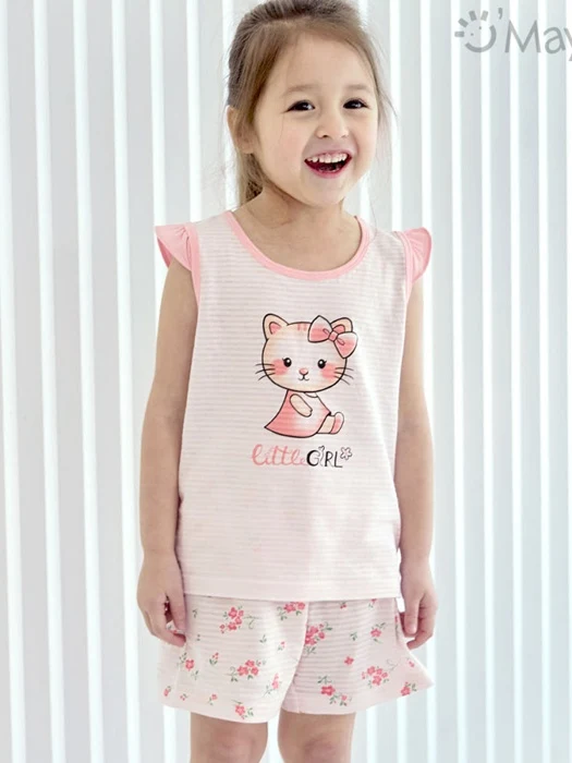 Romantic Cat Sleeveless Easywear