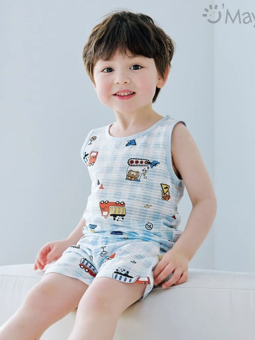 Heavy Equipment Bear Sleeveless Easywear