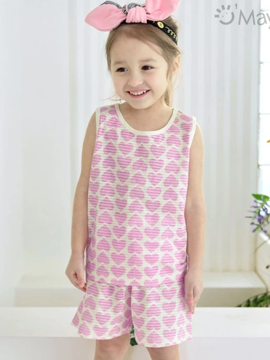 Awesome Heart Sleeveless Easywear