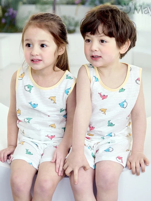 Color Dolphin Sleeveless Easywear