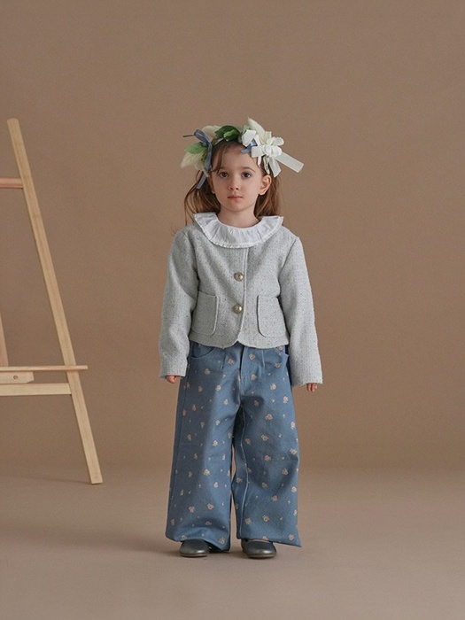 Rose Denim Pants