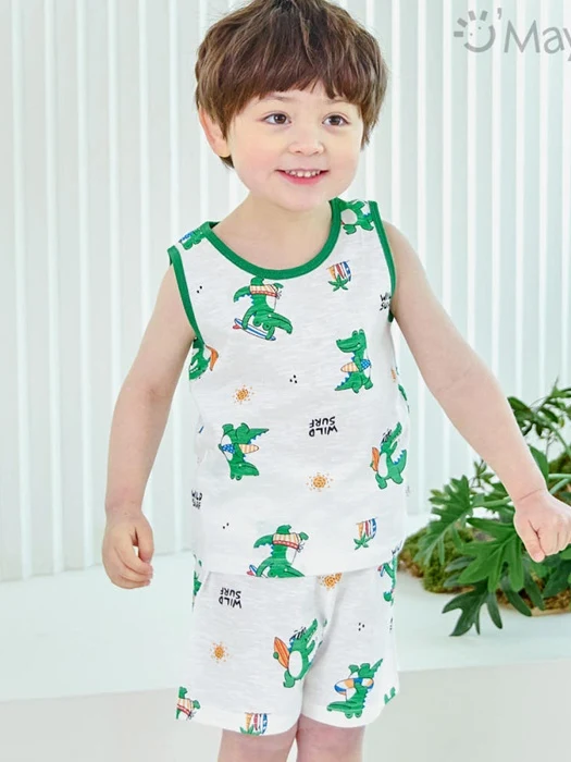 Surfing Croco Sleeveless Easywear