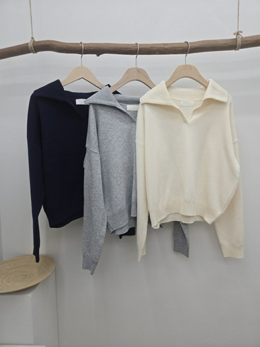 Pulse Collar Knit Pulse Collar Knit