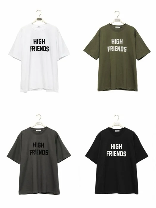 HIGH FRIENDS Print Tee HIGH FRIENDS Print Tee