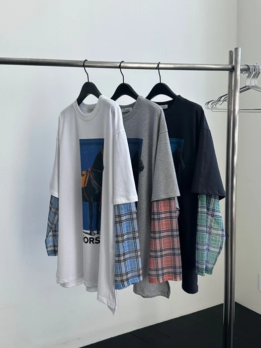 Horse Double Layer Tee