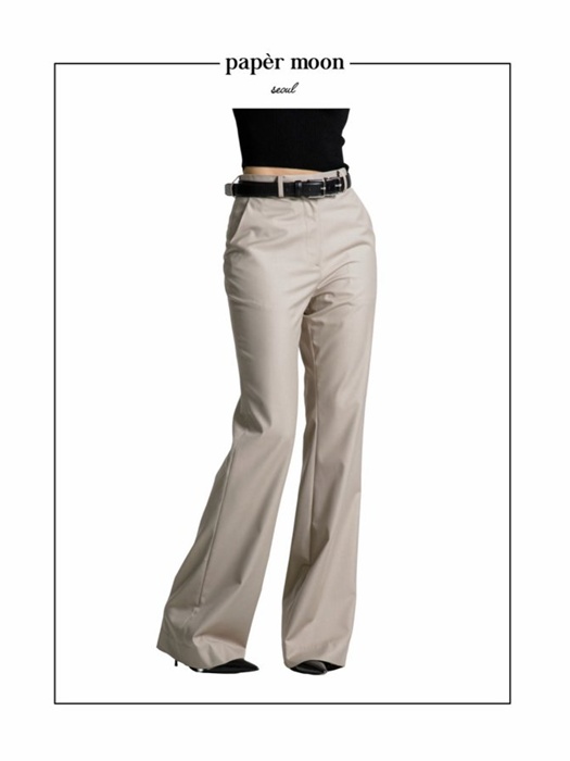 Tailored Semi Flare Trousers