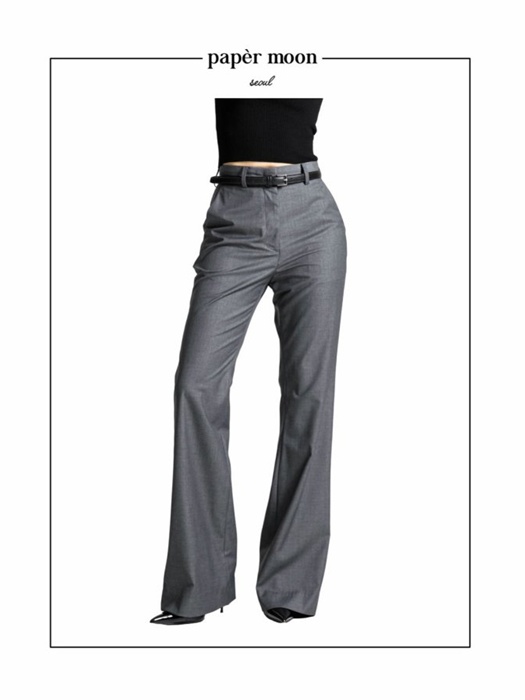 Tailored Semi Flare Trousers