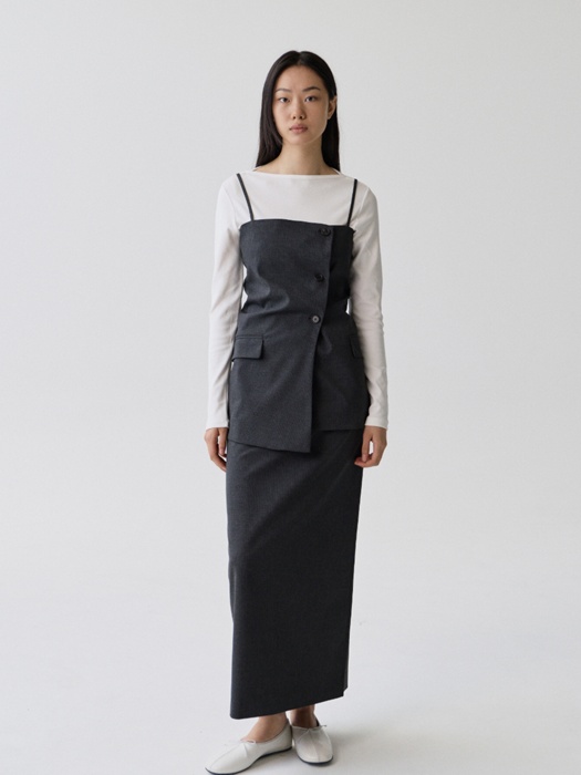 Pin Maxi Long Skirt Pin Maxi Long Skirt