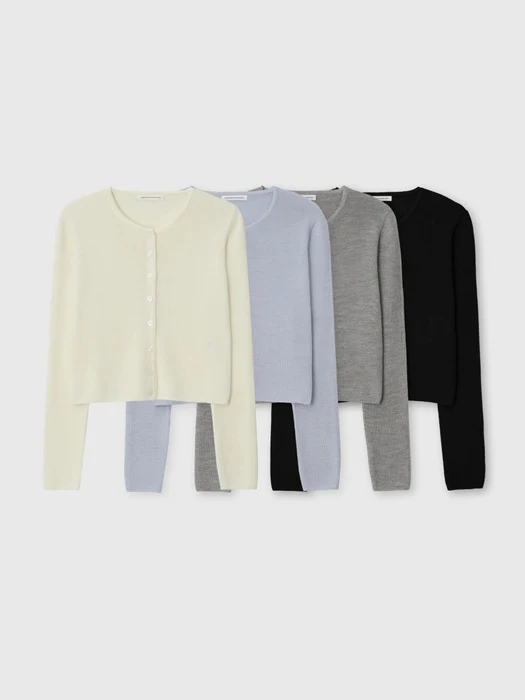 AW Round Cardigan AW Round Cardigan