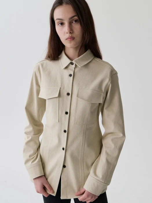 Washed Shirt Jacket Washed Shirt Jacket