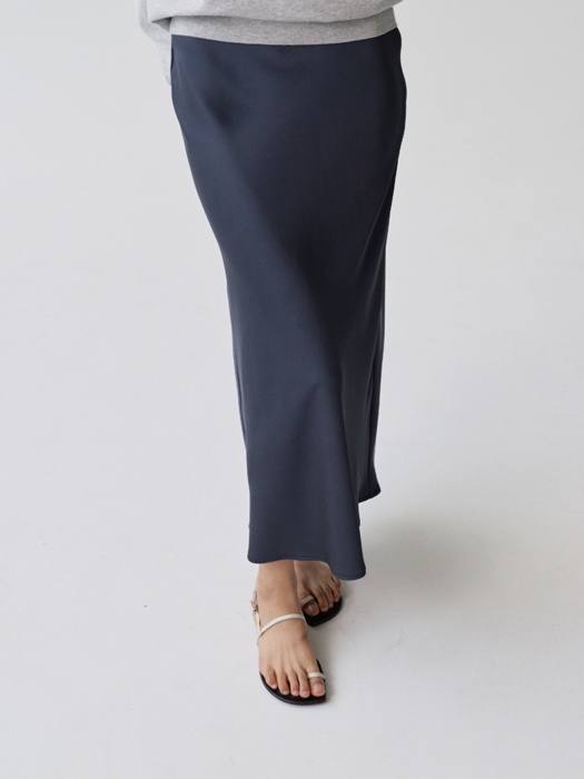Satin Long Skirt Satin Long Skirt