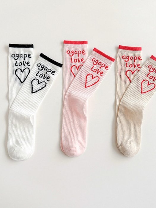 Agape Love Half Tights Set