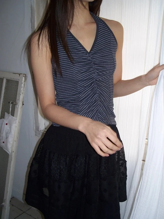 Muse Halter Sleeveless Top