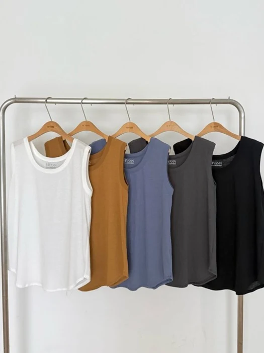 Ribbed Sleeveless Top Ribbed Sleeveless Top