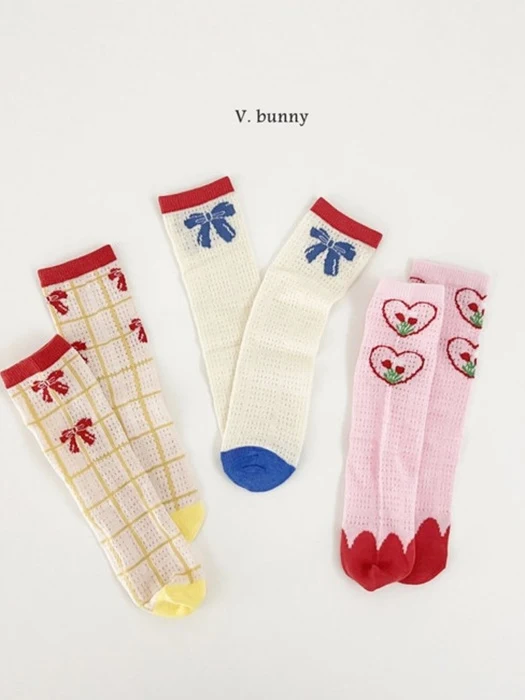 Ribbon Socks Set Ribbon Socks Set