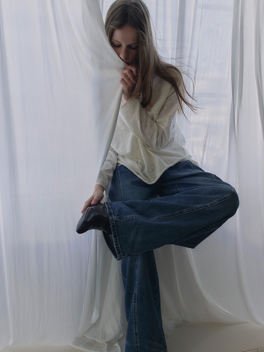 Coeur Seam Wide Denim Coeur Seam Wide Denim