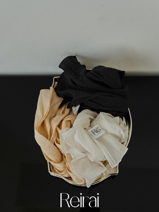 Pleated Silk Scarf Pleated Silk Scarf