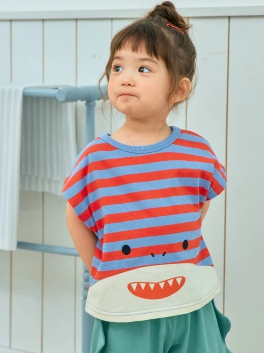 Shark Stripe Drop Tee Shark Stripe Drop Tee