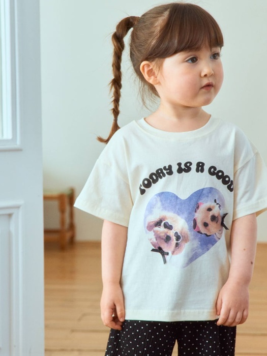 Summer Puppy Short Sleeve Tee