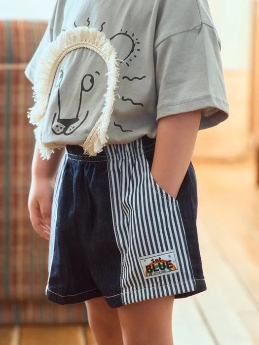 Vintage Combi Denim Shorts Vintage Combi Denim Shorts