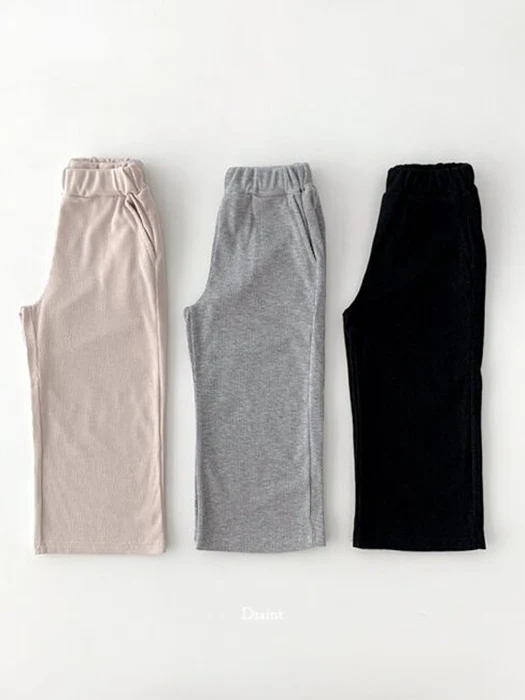 Flowy Daily Ribbed Pants