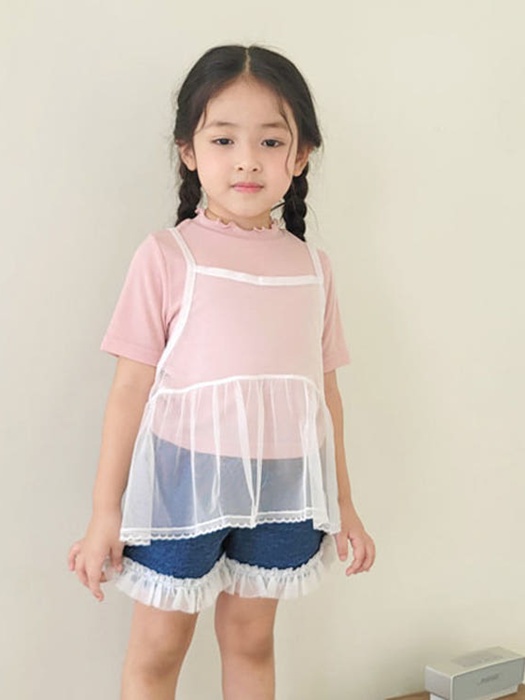 Mesh Frill Top