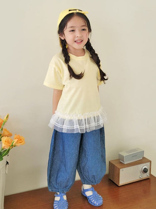 Linen Blend Long Pants