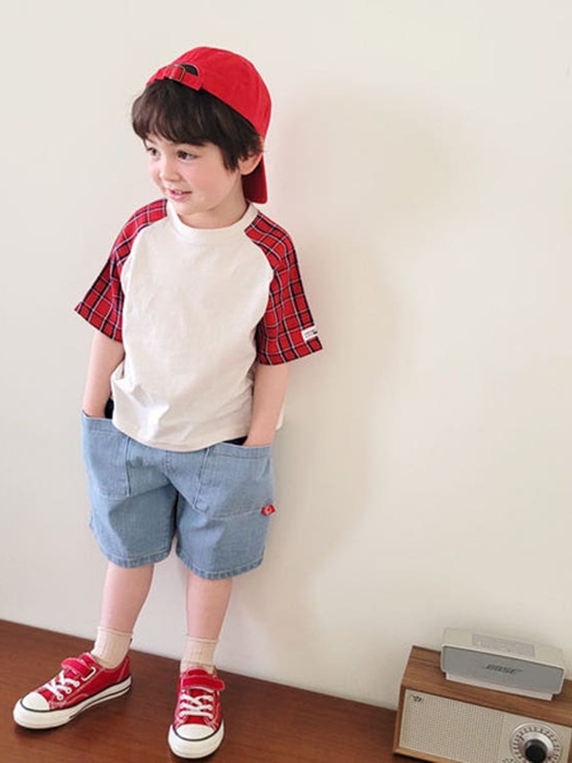 Pocket Denim Shorts