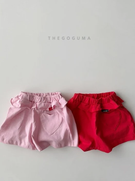 Frill Heart Pants