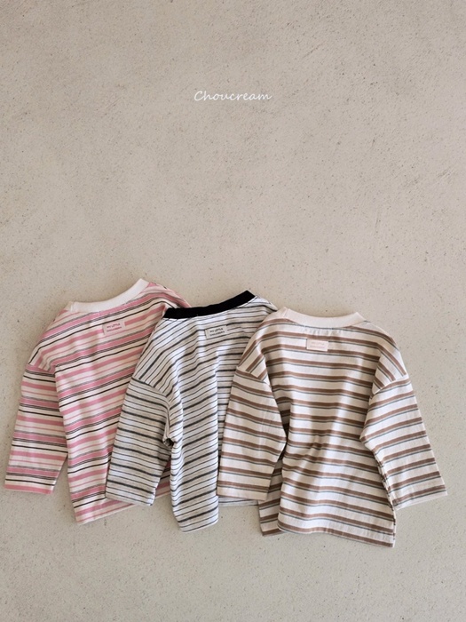 Multi Stripe Tee