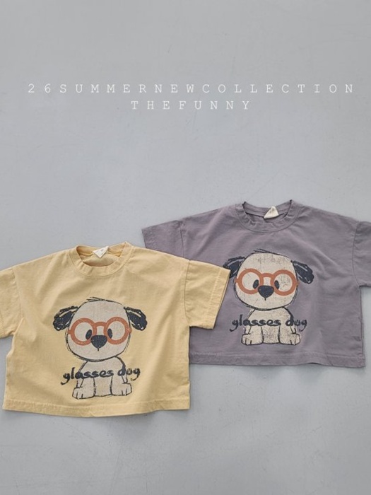 Glasses Dog Tee