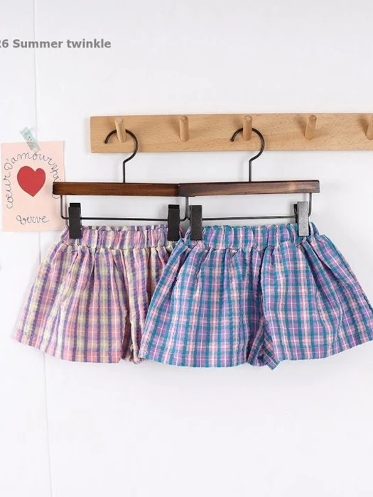 Lovely Check Skort