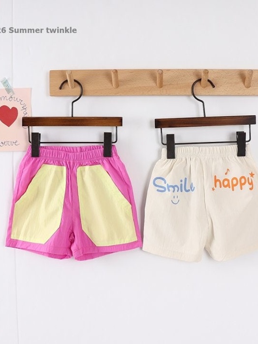 Color Pocket Shorts