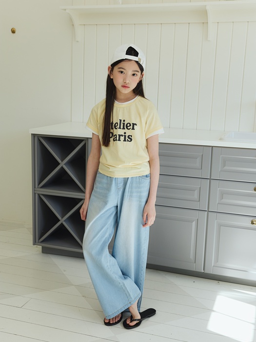 Basic Wide Denim Pants Basic Wide Denim Pants